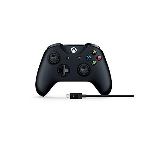 Microsoft - Mando Xbox + Cable Compatible con PC