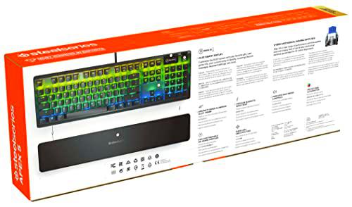 SteelSeries Apex 5 Teclado mecánico híbrido para gaming