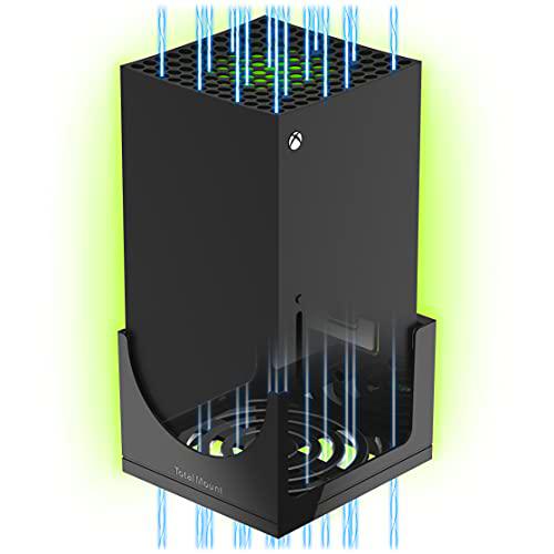 TotalMount Soporte de Pared para la Consola Xbox Series X con gestión del Calor y Clip de Seguridad Negro