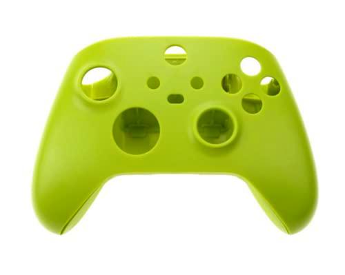 Jeal DevineCustomz Xbox Series S/X - Kit completo de carcasa delantera trasera con rieles laterales (verde manzana)