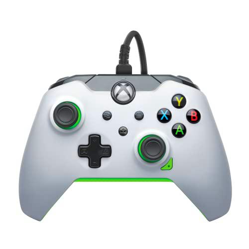 PDP Wired mando Neon White for Xbox Series X|S, Gamepad