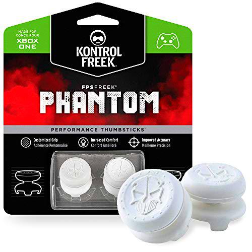 KontrolFreek FPS Freek Phantom para Xbox One y Xbox Series X/S | Performance Thumbsticks | 2 Alturas elevadas