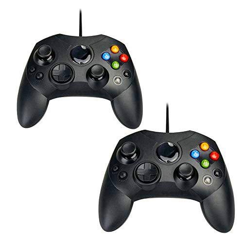 QUMOX 2X Controlador Xbox Mando con Cable para Xbox