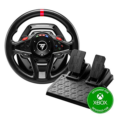 Thrustmaster T128, Volante de Carreras Force Feedback con Pedales Magnéticos