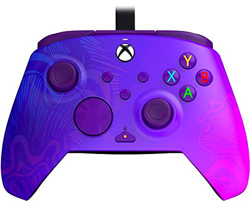 PDP REMATCH XBOX cableado mando Purple Fade para XBOX Series X|S