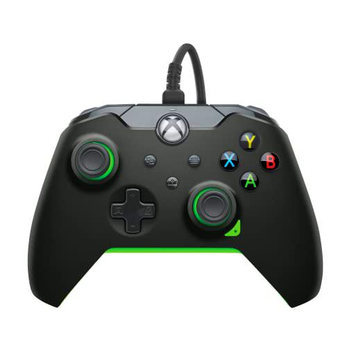 PDP Wired mando Neon Black for Xbox Series X|S, Gamepad