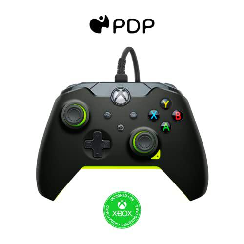 PDP Wired mando Electric Black for Xbox Series X|S