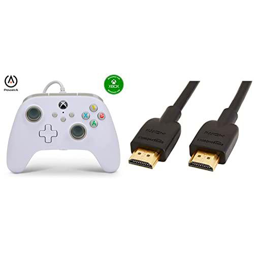 PowerA Wired Controller For Xbox Series X|S-White, Gamepad