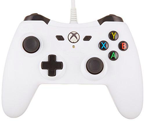 Amazon Basics - Mando con cable para Xbox One (Blanco)