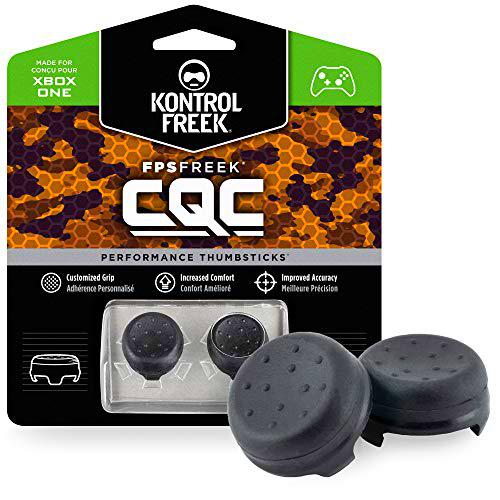 KontrolFreek FPS Freek CQC para Xbox One y Xbox Series X | Performance Thumbsticks | 2 Alturas medias