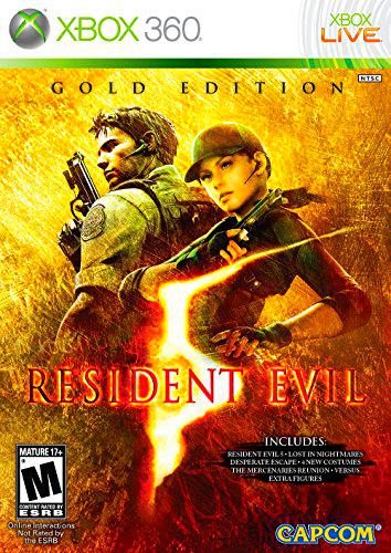 Capcom Resident Evil 5 Gold, Xbox 360, ESP Xbox 360 Español vídeo