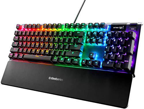 SteelSeries Apex 5 Teclado mecánico híbrido para gaming