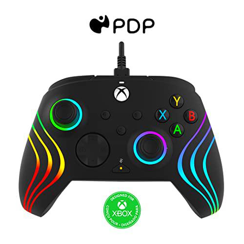 PDP AFTERGLOW XBX WAVE WIRED mando BLACK for Xbox Series X|S