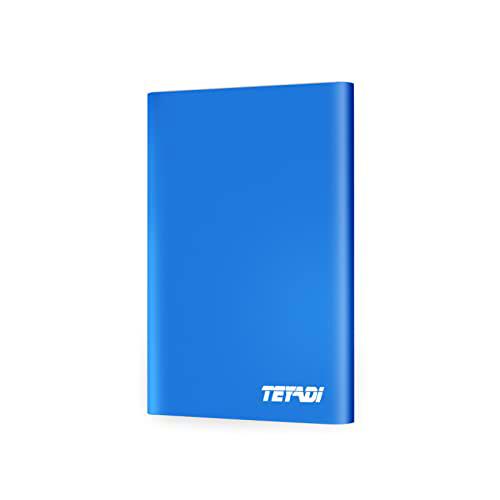 TEYADI 500 GB Portable Ultra Slim External Hard Drive HDD — USB 3.0 for PC