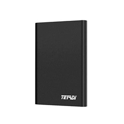 TEYADI 500 GB Portable Ultra Slim External Hard Drive HDD — USB 3.0 for PC