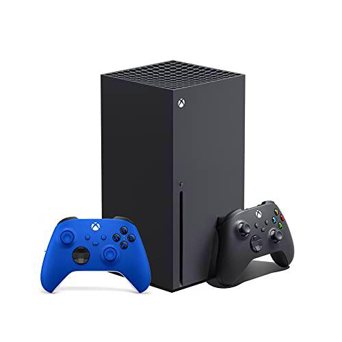 Xbox Series X + Xbox Wireless Controller, Blue Shock