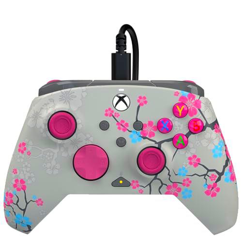 PDP Xbox REMATCH GLOW Wired controller BLOSSOM