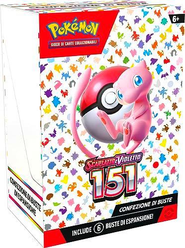 Pokémon- Paquete Escarlata y Violeta-151 del GCC (Seis Sobres de expansión)