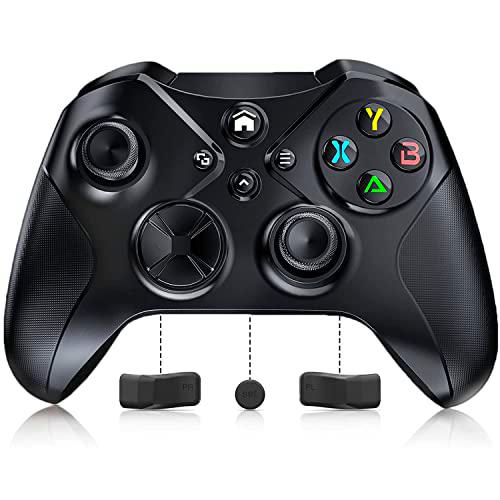 Lapezei Controlador inalámbrico para Xbox One, One X/S.Series X/S con giroscopio de 6 ejes/jack de audio de 3,5 mm/vibración/turbo