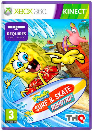 SpongeBob Surf and Skate Roadtrip - Kinect Compatible (Xbox 360) [Importación inglesa]