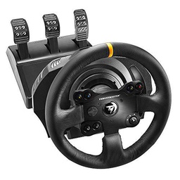 Thrustmaster TX Racing Wheel Leather Edition, Volante y Pedales