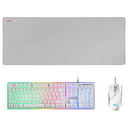 Mars Gaming MCPX, Combo Teclado Gaming H-Mech FRGB