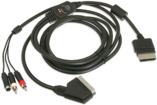 SPEEDLINK Xbox 360™ Cable (Scart ⁄ S-Video) 2 m SCART (21-Pin) S-Video (4-Pin) Negro