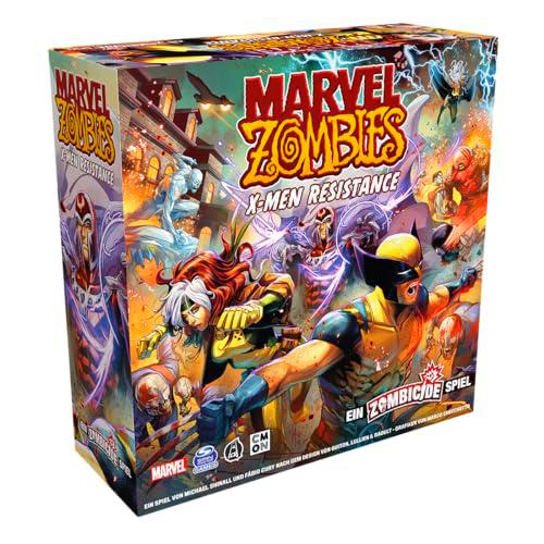 CMON | Marvel Zombies: X-Men Resistance - Un Juego de zombicidas | Juego de conocedores | Dungeon Crawler | 1-6 Jugadores | A Partir de 14 años | 60 Minutos | Español