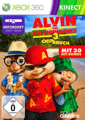 Alvin und Die Chipmunks 3 - Chip Bruch (Kinect) [Importación alemana]