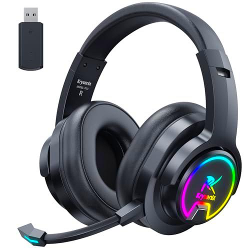 Krysenix PG3 RGB - Auriculares para videojuegos PS4/PC/Xbox/Nintendo Switch