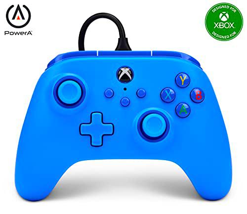 PowerA Control alámbrico Xbox One - Azul