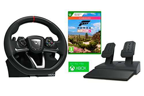 XBOX ONE Volante y Pedales Licencia Original XBOX &quot;Racing Overdrive&quot; + Forza Horizon 5