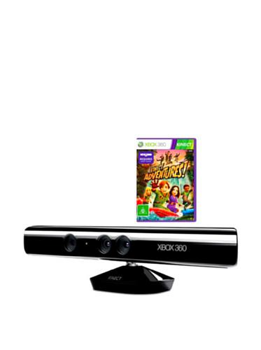 Microsoft - Kinect Sensor + Juego Kinect Adventures [Reedición] (Xbox 360)