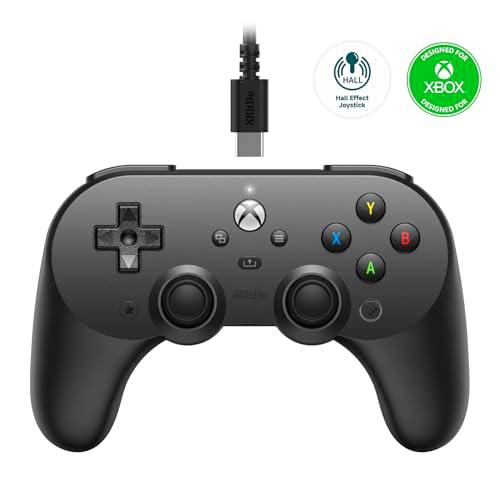 8Bitdo Pro 2 Wired Controller for Xbox, Hall Effect Joystick Update