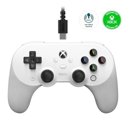 8Bitdo Pro 2 Wired Controller for Xbox, Hall Effect Joystick Update