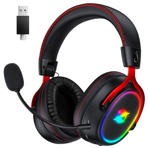 Ozeino Auriculares inalámbricos para Videojuegos de 2,4 GHz