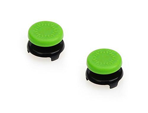 Amazon Basics - Tapones para mando de Xbox One, 2 unidades, Verde