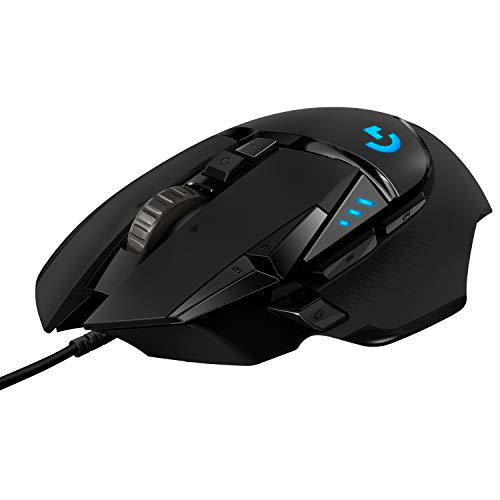 Logitech G502 HERO Ratón Gaming con Cable Alto Rendimiento