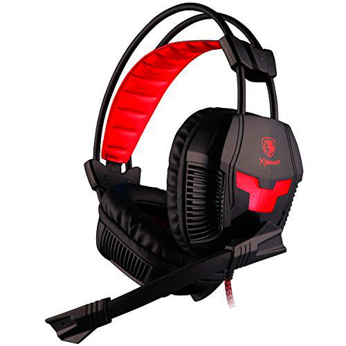 SADES Xpower SA-706, Auriculares estéreo, Micrófono plegable