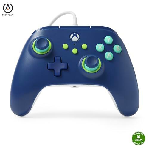 Power A Mando con cable Xbox Series X|S - Azul marino