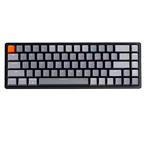 Keychron K6 Teclado mecánico para Juegos con Cable inalámbrico Bluetooth/USB 68 Teclas