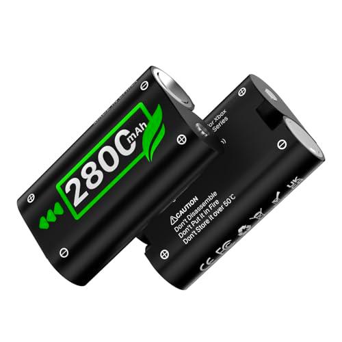 (2800 mAh) Batería para Mando Xbox One, 2024 Nueva Actualización 0 Ciclo Batería Recargable de Capacidad Superior para Xbox One/One S/One X/One Elite