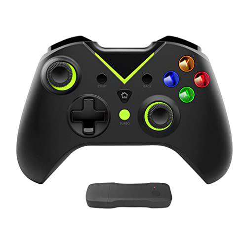 QUMOX Joystick de controlador de juego inalámbrico para Xbox One X-Series X PS3 Consola Gamepads con receptor 2.4G