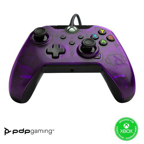 PDP - Mando con cable Xbox XIS (Xbox Series X), Morado